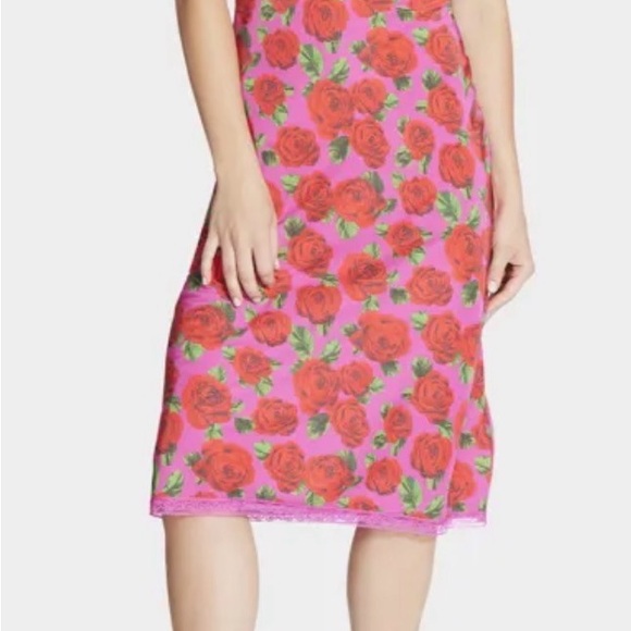 MALIBU MIDI DRESS RASPBERRY - Picture 4 of 9